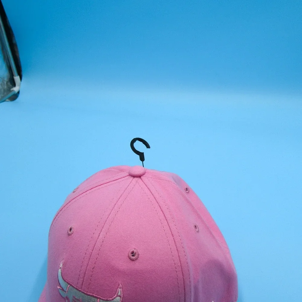 '47‎ MVP Hat Youth Chicago Bulls Pink Adjustable NBA Baseball Cap Cotton